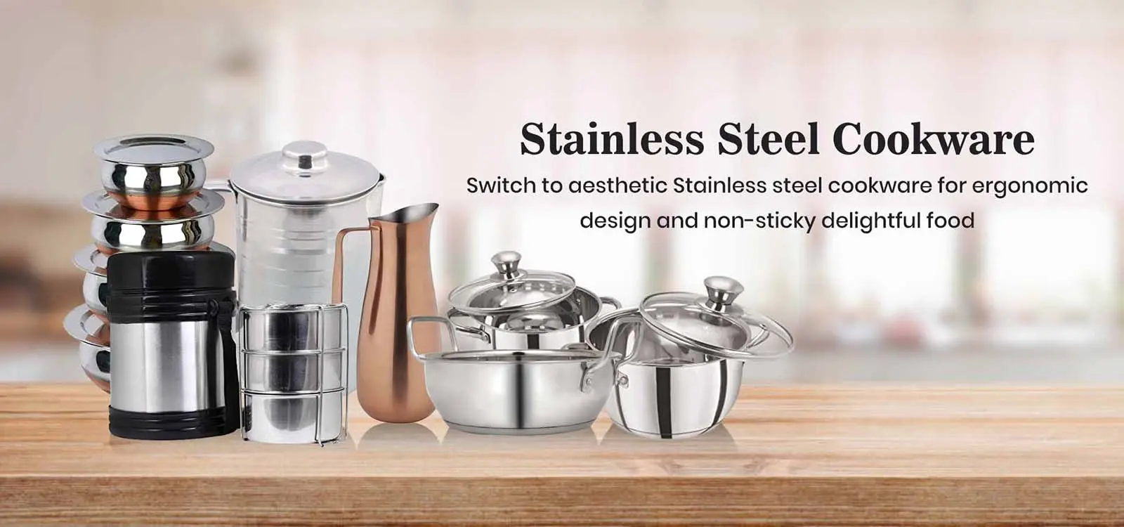 Stainless Steel Cookware in Delhi