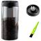 Airtight Borosilicate Glass Coffee Bean Canister – Smoke Gray Push-Button Seal Manufacturers, Suppliers in Delhi