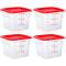 Airtight Polycarbonate Storage Box – Quadrate Shape for Grains Flour & More Manufacturers, Suppliers in Delhi