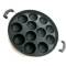 Aluminum Stainless Steel Appam Patra with Elegant Modern Design and Included Lid Manufacturers, Suppliers in Delhi