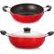 Best Red Non Stick Kadhai – Easy to Clean Even Heat Distribution Stainless Steel Handle Manufacturers, Suppliers in Delhi