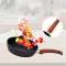 Black Aluminum Granite Induction Cookware Set with Bakelite Handles and Glass Lids Manufacturers, Suppliers in Ajmer