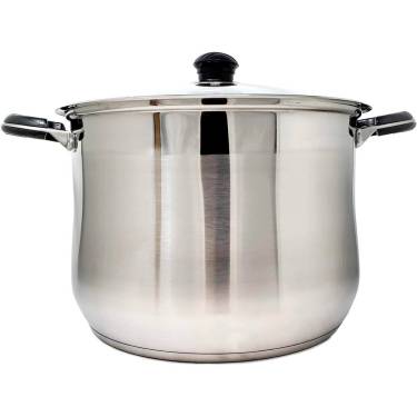 Black Coating Stainless Steel Stock Pot Large-Batch Cooking, Scratch-Resistant Finish, Safe for All Stovetops Manufacturers, Suppliers in Delhi