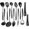 Black Stainless Steel Kitchen Utensils Set for Cooking, Frying, Serving and More Durable and Easy to Clean Manufacturers, Suppliers in Delhi