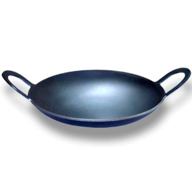 Classic Black Iron Kadai – Heavy-Duty Build Gas & Oven Compatible Manufacturers, Suppliers in Delhi