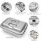 Classic Silver Stainless Steel Lunch Box – Compact & Long-Lasting Manufacturers, Suppliers in Delhi