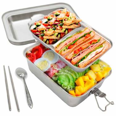 Classic Silver Stainless Steel Lunch Box – Compact & Long-Lasting Manufacturers, Suppliers in Delhi