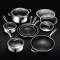 Classic Stainless Steel Cookware Set with Glass Pot Covers and Nonstick Coating Manufacturers, Suppliers in Delhi
