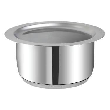 Classic Stainless Steel Tope Round Design, Gas and Induction Compatible, Ideal for Everyday Cooking Manufacturers, Suppliers in Delhi