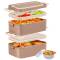 Coffee Color Stainless Steel Lunch Box – 2L Leakproof & Insulated Manufacturers, Suppliers in Delhi