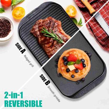 Durable Cast Iron Grill Plate – Even Heat Distribution for Perfect Searing Manufacturers, Suppliers in Delhi