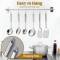 Durable and Lightweight Stainless Steel Kitchen Utensils Ergonomic Grip, Hanging Hooks and Polished Finish Manufacturers, Suppliers in Delhi
