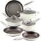 Elegant Cream Hard Anodized Cookware Set Oven Safe, Non-Stick, Gas and Electric Stovetop Compatible Manufacturers, Suppliers in Delhi