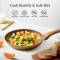 Elegant Gold Aluminum Non-Stick Frying Pan – Heat-Resistant Plastic Handle and Induction Safe Manufacturers, Suppliers in Delhi