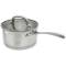 Elegant Stainless Steel Saucepan Polished Surface, Ceramic Coating, Right-Angle Design, Oven Safe Manufacturers, Suppliers in Delhi