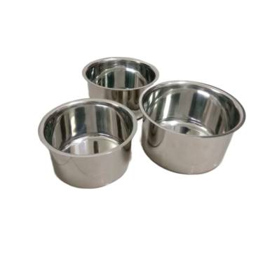 Essential Stainless Steel Cooking Tope Set Polished Finish Round Shape, Multipurpose Use, Easy to Clean Manufacturers, Suppliers in Delhi