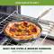 Gray Ceramic Nonstick Stainless Steel Frying Pan PFOA and PFAS Free, Perfect for Low-Oil Cooking Manufacturers, Suppliers in Sonipat