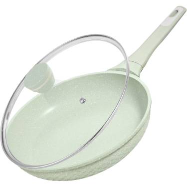 Green Non-Stick Frying Pan – Durable Aluminum and Stainless Steel for Even Heat Distribution Manufacturers, Suppliers in Delhi