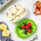 Green Plastic Lunch Box Airtight, Freezer and Microwave Safe, with Snap Closure for Fresh Meals Manufacturers, Suppliers in Delhi