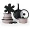 Grey Black Aluminum Kitchen Cookware with Wooden Handles and Induction Compatibility for Home Cooking Manufacturers, Suppliers in Ajmer