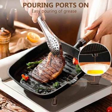 Heavy-Duty Cast Iron Skillet – Perfect for Grilling Frying & Searing Manufacturers, Suppliers in Delhi