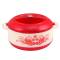 Home Use Insulated Casserole – Plastic Body with Floral Design & Secure Lid Manufacturers, Suppliers in Delhi