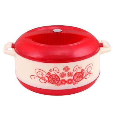 Home Use Insulated Casserole – Plastic Body with Floral Design & Secure Lid Manufacturers, Suppliers in Delhi