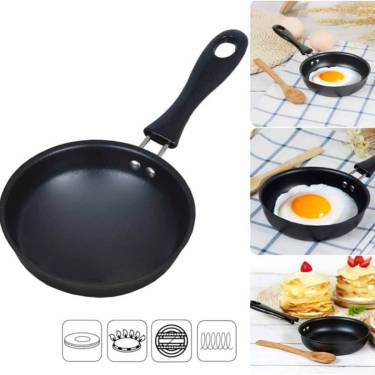 Induction-Compatible Cast Iron Frying Pan – 1L Capacity And Black Finish Manufacturers, Suppliers in Delhi