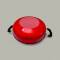 Iron Non Stick Kadhai with Strong and Comfortable Grip in Vibrant Red for Even Heat Distribution Manufacturers, Suppliers in Delhi