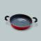 Iron Non Stick Kadhai with Strong and Comfortable Grip in Vibrant Red for Even Heat Distribution Manufacturers, Suppliers in Delhi