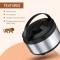Large Stainless Steel Thermal Casserole – 2500 ml Perfect for Serving Manufacturers, Suppliers in Delhi