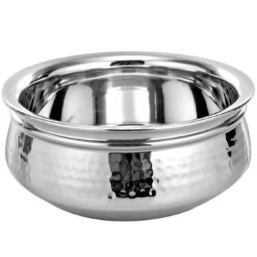 Modern Luxury Copper Stainless Steel Steel Handi Sustainable and Stocked Round Stainless Steel Cookware for Home Kitchens Manufacturers, Suppliers in Delhi