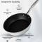 Modern Non-Stick Frying Pan – Scratch-Resistant White Coating and Comfortable Bakelite Handle Manufacturers, Suppliers in Delhi