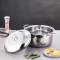 Modern Silver Metal Kitchen Cookware with Stainless Steel Covers and Handles Manufacturers, Suppliers in Delhi