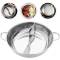 Modern Stainless Steel Hot Pot Silver, Ceramic-Lined Interior for Efficient Heat Insulation Manufacturers, Suppliers in Delhi