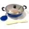 Multipurpose Non Stick Kadhai – Ergonomic Design with Durable Glass Lid Elegant Blue Finish Manufacturers, Suppliers in Delhi