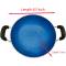 Multipurpose Non Stick Kadhai – Ergonomic Design with Durable Glass Lid Elegant Blue Finish Manufacturers, Suppliers in Delhi