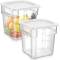 Multipurpose Square Food Storage Box – 8 Qt Flip-Top & Dishwasher Safe Manufacturers, Suppliers in Delhi