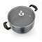 Non-Stick Aluminium Casserole – Black Round Heat-Resistant Handles Manufacturers, Suppliers in Sonipat