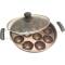 Non Stick Aluminum Appam Patra with Sturdy Construction and Even Heat Distribution Manufacturers, Suppliers in Delhi
