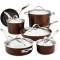 Non-Stick Hard Anodized Cookware Set Dual Riveted Stainless Steel Handles, Sable Finish Manufacturers, Suppliers in Delhi