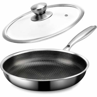 Nonstick Stainless Steel Frying Pan Perfect for Pancakes, Omelets, Steaks and More, Gas and Induction Compatible Manufacturers, Suppliers in Sonipat