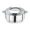 Polished Stainless Steel Hot Pot Silver, Premium Quality, Stylish and Functional for Home Kitchens Manufacturers, Suppliers in Delhi