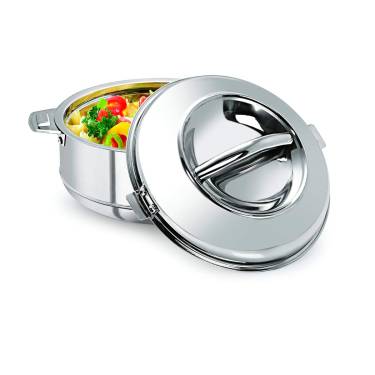 Polished Stainless Steel Hot Pot Silver, Premium Quality, Stylish and Functional for Home Kitchens Manufacturers, Suppliers in Delhi