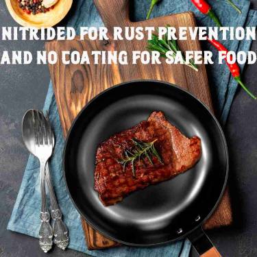 Pre-Seasoned Cast Iron Pan – Oven Safe Ideal for Frying & Grilling Manufacturers, Suppliers in Delhi