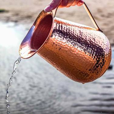 Premium Copper Pitcher – Heavy Gauge Uncoated Interior for Health Benefits Manufacturers, Suppliers in Delhi