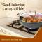 Premium Dark Gray Non Stick Kadhai with Gas and Induction Compatibility and Durable Wooden Handle Manufacturers, Suppliers in Delhi