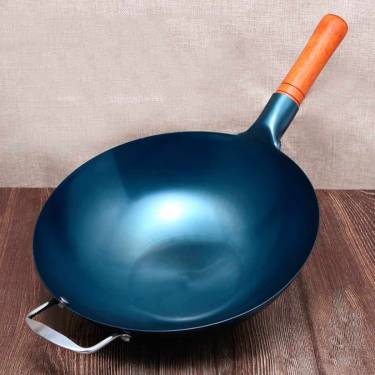 Premium Iron Cooking Wok – Traditional Firewood & Gas Stove Compatible Manufacturers, Suppliers in Delhi