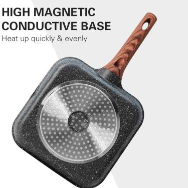 Premium Non-Stick Grill Pan – Smooth Surface Induction Compatible Manufacturers, Suppliers in Delhi