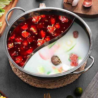 Premium Polished Stainless Steel Hot Pot Silver, Ceramic Coated for Superior Heat Retention Manufacturers, Suppliers in Delhi
